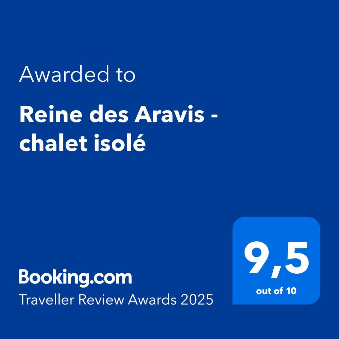 Reine Des Aravis - Chalet Isole Flumet Exterior photo